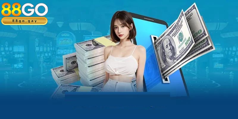 Hướng dẫn rút tiền 88GO đơn giản, hỗ trợ nhanh chóng 1 Đăng nhập 88GO và thực hiện hướng dẫn rút tiền