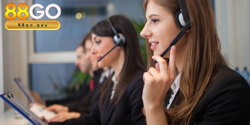 Chăm sóc khách hàng 88GO giải đáp mọi thắc mắc miễn phí 2 Đội ngũ tư vấn viên giàu kinh nghiệm, chuyên nghiệp nhất